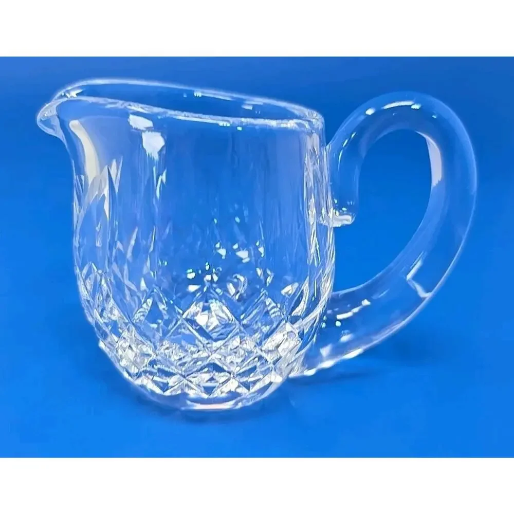 Waterford Crystal Creamer Pitcher -‎ Excellent 2.75” Tall U30